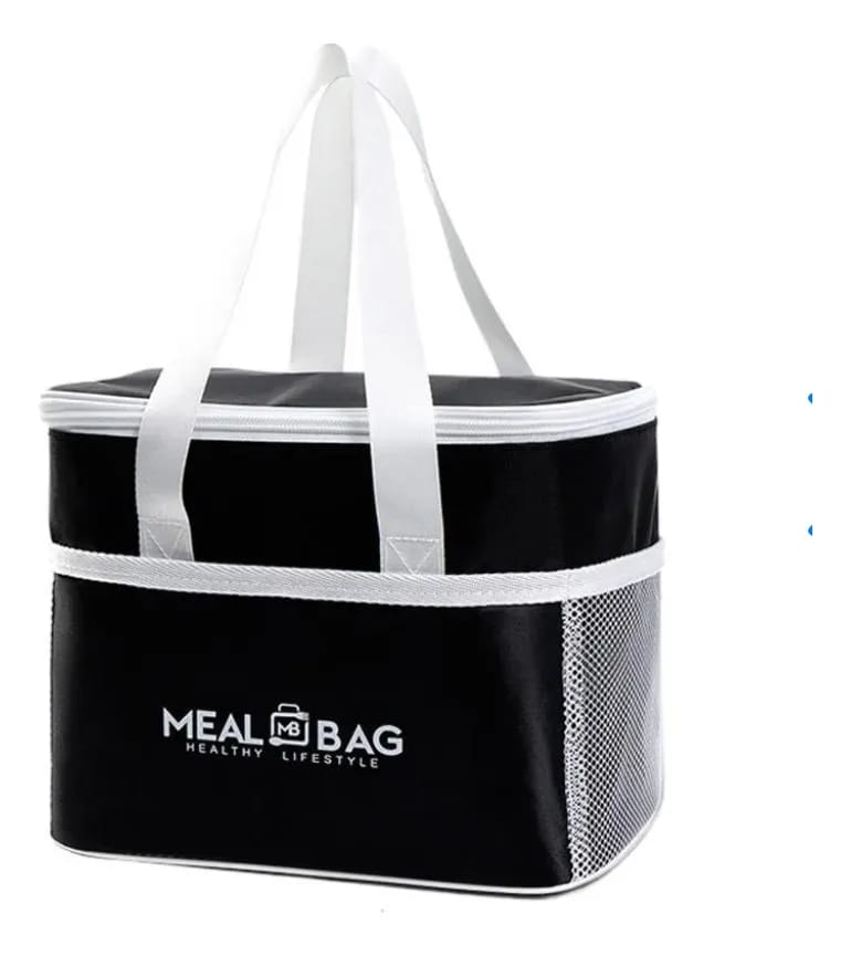 Vista 5 de Lonchera Termica Portatil - Color: Negro